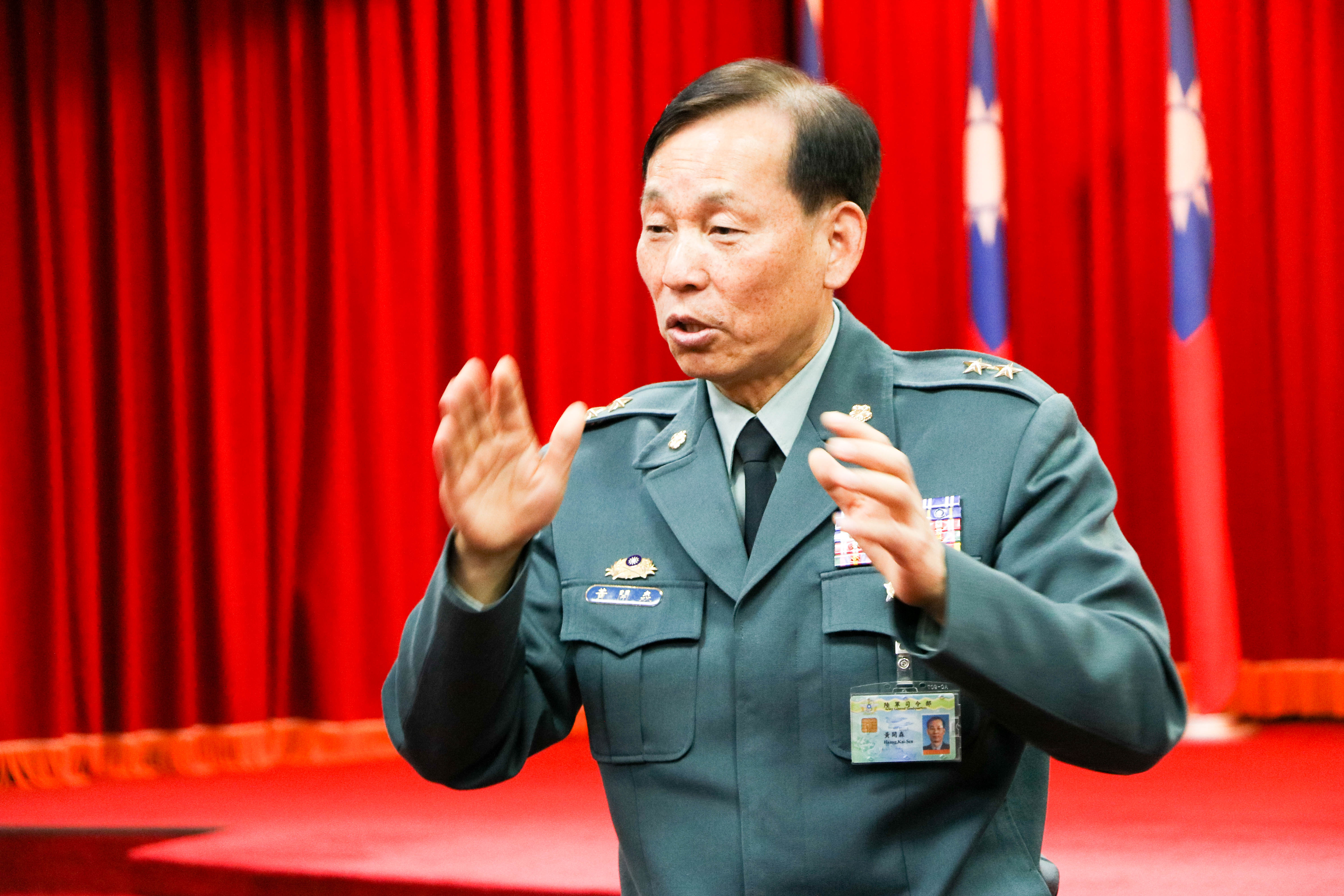 陸軍政戰主任黃中將與109年班學生座談