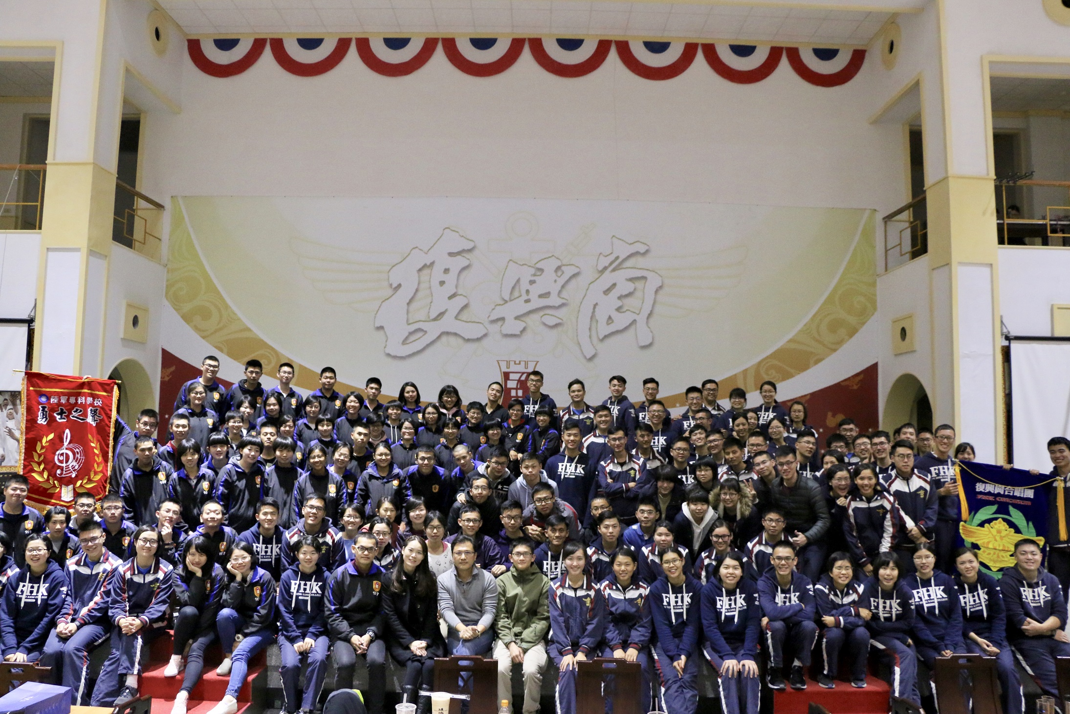 復興崗合唱團音樂比賽集訓