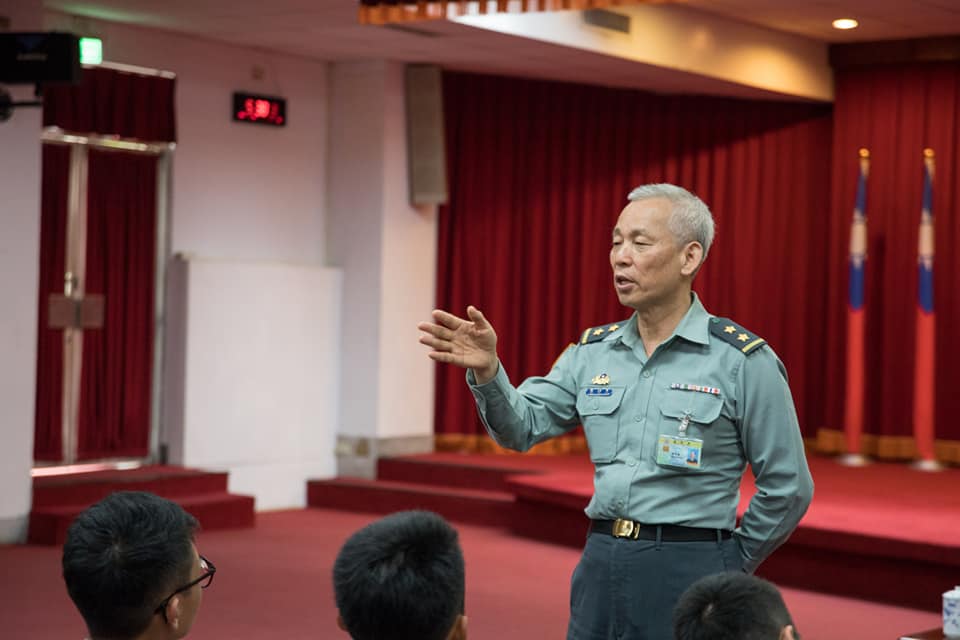 Lieutenant general Huang’s speech