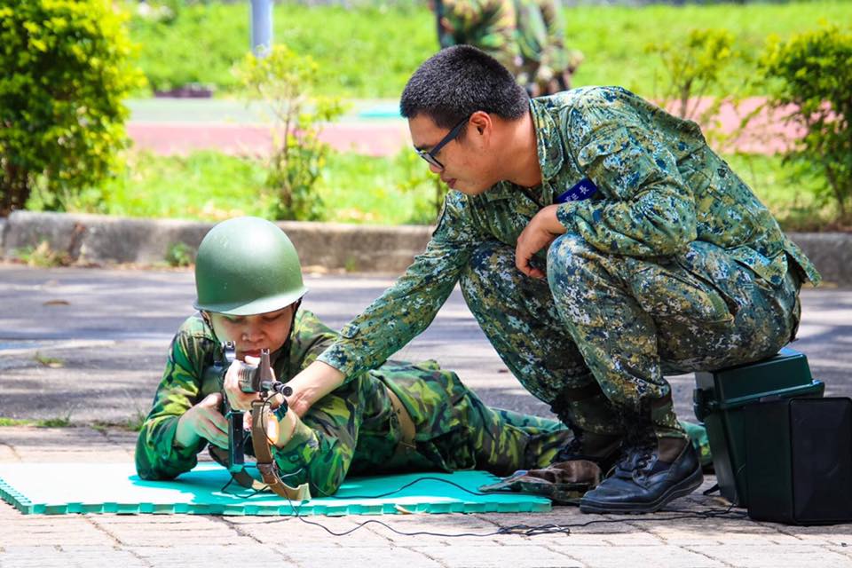 政後旅步兵營暨工兵連實施專長複訓課程。